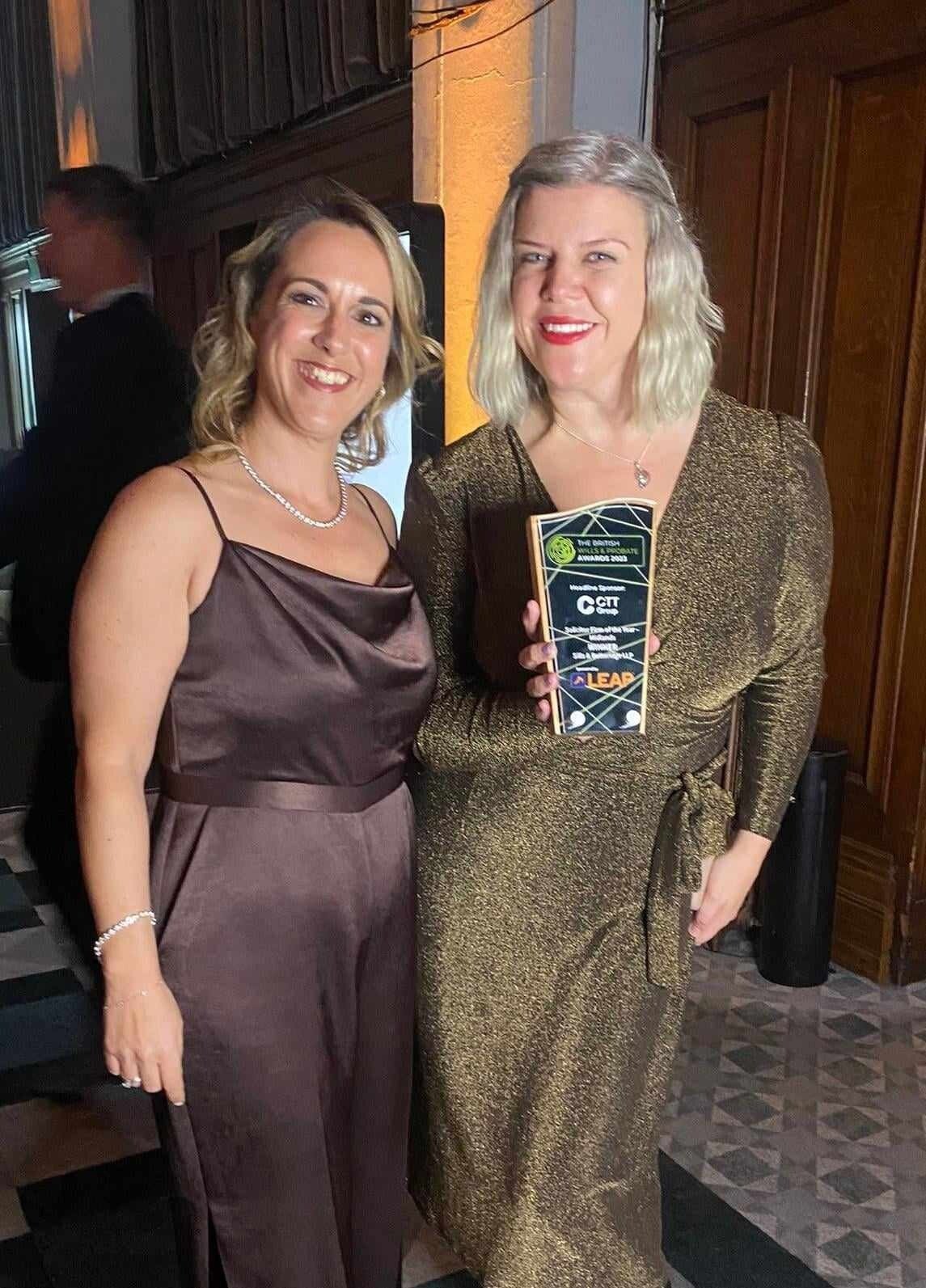 “Badge of honour” for Sills and Betteridge LLP at British Wills and Probate Awards 2023