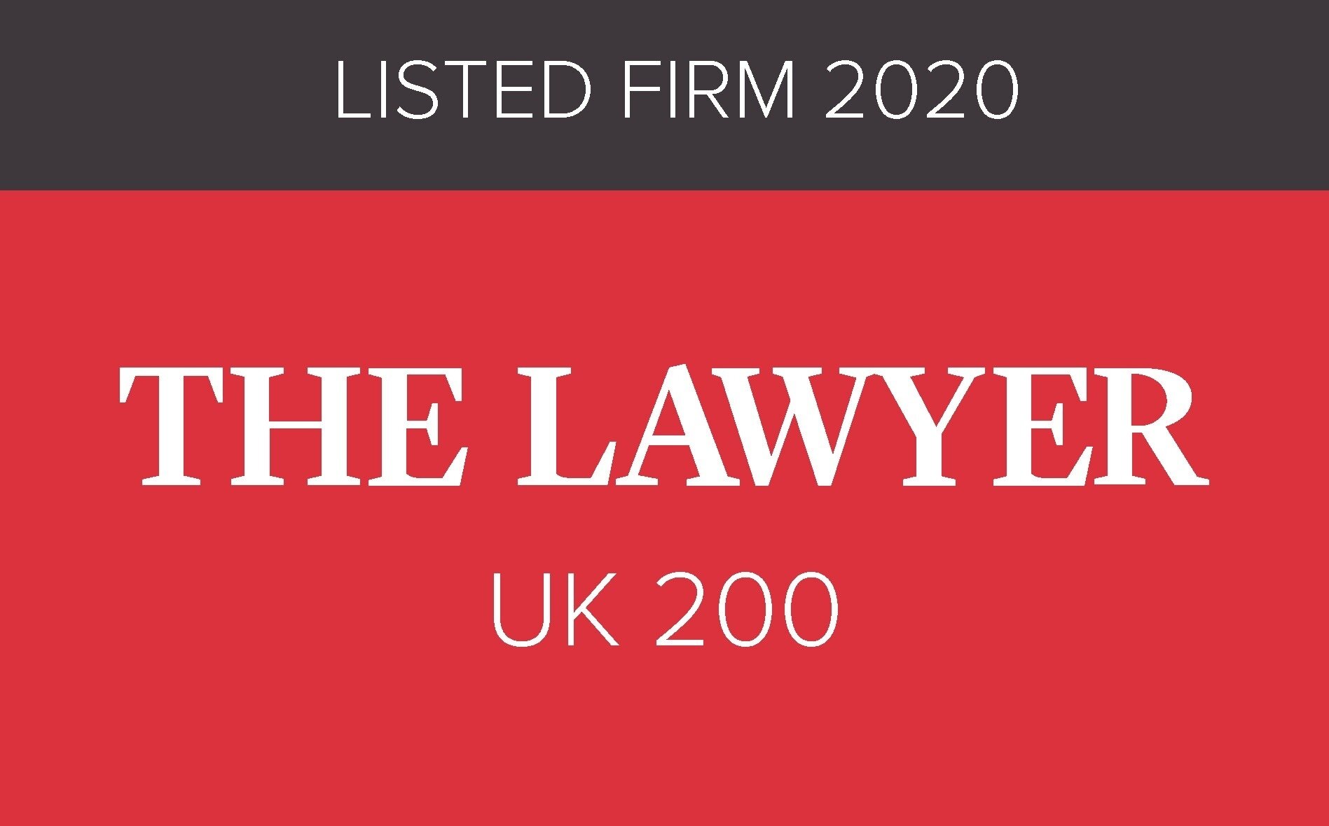Sills & Betteridge LLP features in the Top 200 UK Law Firms for a 2nd year!