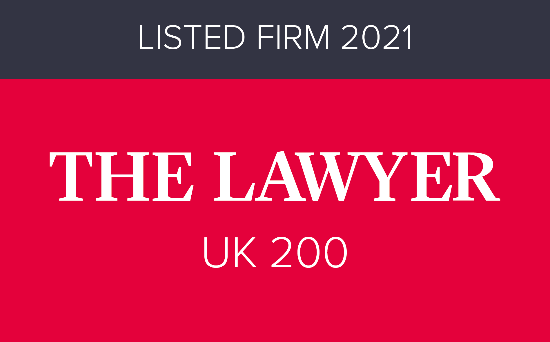‘The Lawyer’ ranks Sills & Betteridge in the UK’s Top 200 law firms for a 3rd Year