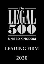 The Legal 500 - Leading Firm - 2020