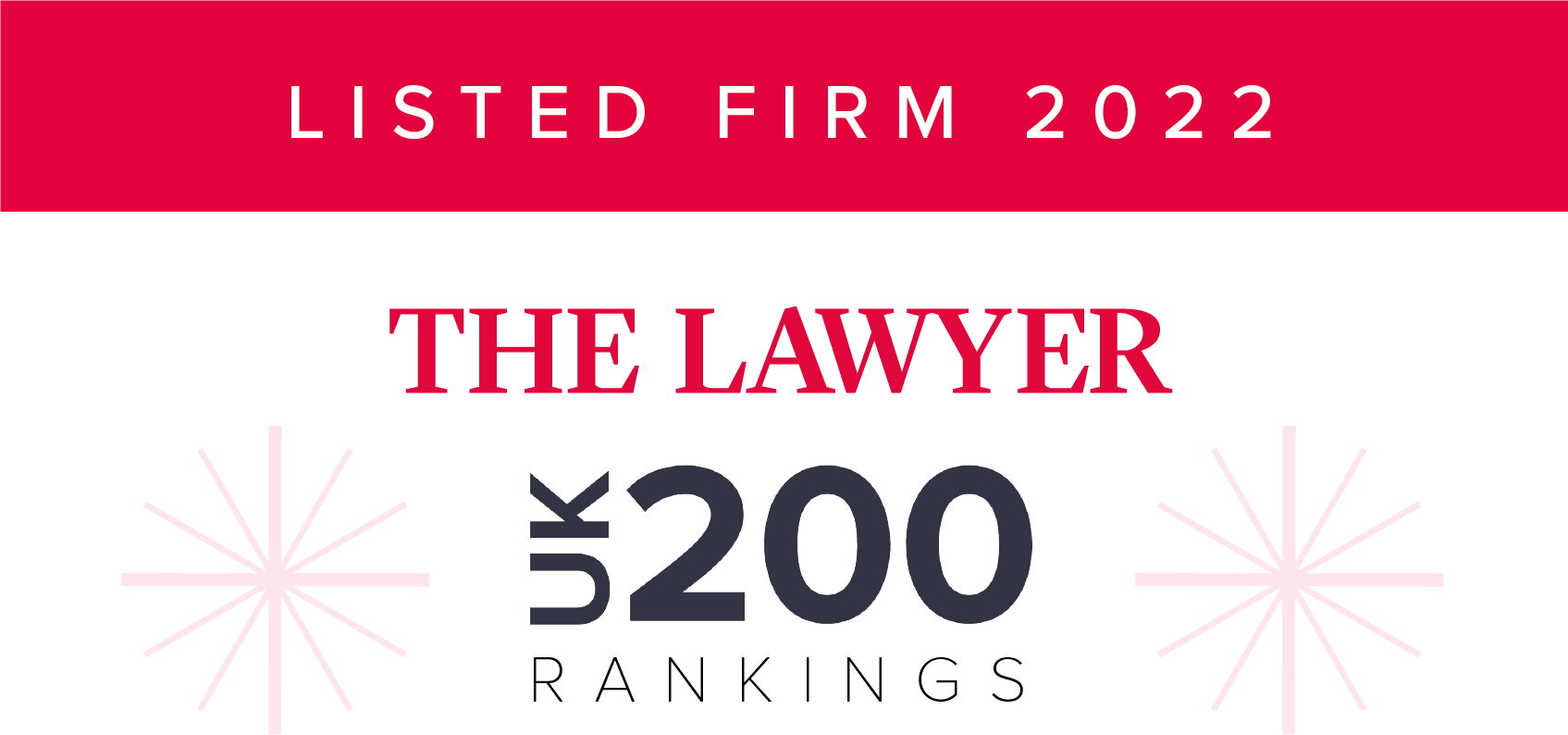 The Lawyer UK 200 - Listed Firm - 2022